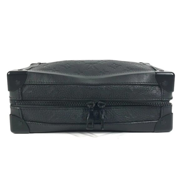 LOUIS VUITTON M53288 Taurillon Clemence Monogram Soft Trunk Clutch Shoulder Bag - Picture 9 of 16